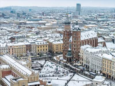Zima zagościła w Krakowie, miasto wygląda bajecznie! - zdjęcie 28