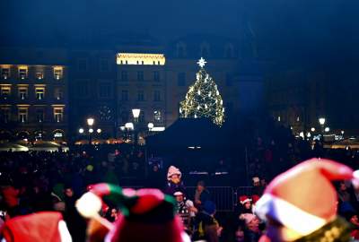 Choinka na Rynku Głównym już w pełnym blasku - zdjęcie 12