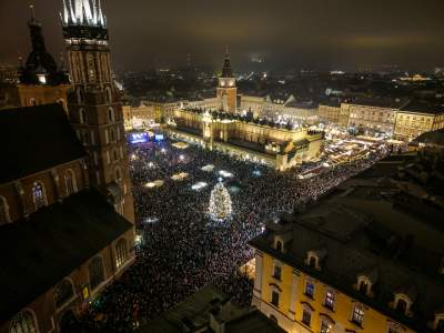 Kraków już w świątecznym nastroju, wygląda magicznie - zdjęcie 6