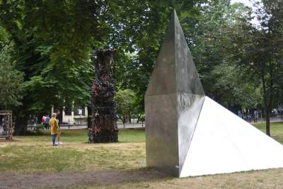 Nowe elementy na krakowskich Plantach. Intrygują - zdjęcie 16