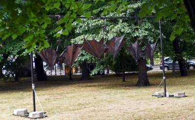 Nowe elementy na krakowskich Plantach. Intrygują - zdjęcie 25