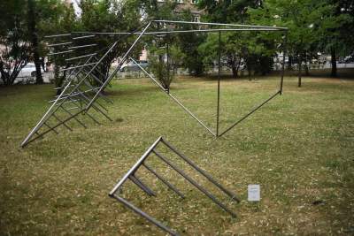 Nowe elementy na krakowskich Plantach. Intrygują - zdjęcie 26