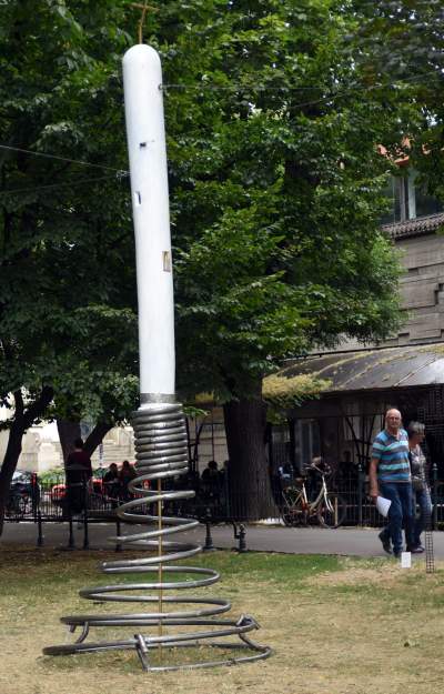 Nowe elementy na krakowskich Plantach. Intrygują - zdjęcie 8