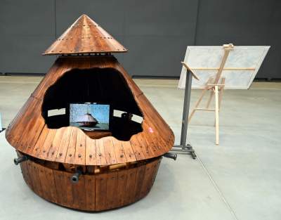 Wystawa machin Leonrda w Muzeum Inżynierii Miejskiej Hangar Czyzyny - zdjęcie 14