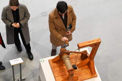 Wystawa machin Leonrda w Muzeum Inżynierii Miejskiej Hangar Czyzyny - zdjęcie 20