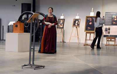 Wystawa machin Leonrda w Muzeum Inżynierii Miejskiej Hangar Czyzyny - zdjęcie 28
