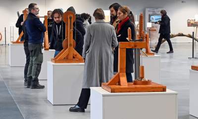 Wystawa machin Leonrda w Muzeum Inżynierii Miejskiej Hangar Czyzyny - zdjęcie 27