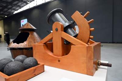 Wystawa machin Leonrda w Muzeum Inżynierii Miejskiej Hangar Czyzyny - zdjęcie 12