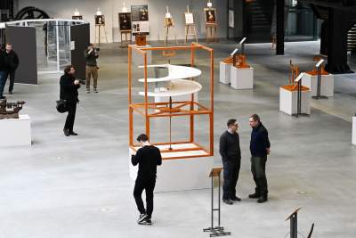 Wystawa machin Leonrda w Muzeum Inżynierii Miejskiej Hangar Czyzyny - zdjęcie 17