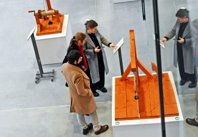 Wystawa machin Leonrda w Muzeum Inżynierii Miejskiej Hangar Czyzyny - zdjęcie 19