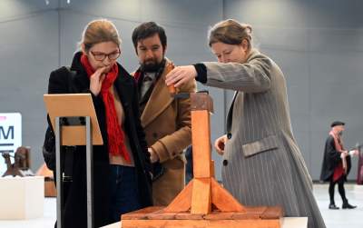 Wystawa machin Leonrda w Muzeum Inżynierii Miejskiej Hangar Czyzyny - zdjęcie 25