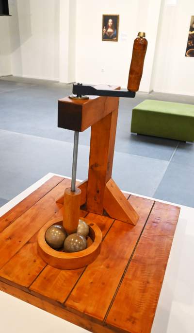 Wystawa machin Leonrda w Muzeum Inżynierii Miejskiej Hangar Czyzyny - zdjęcie 3