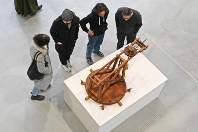 Wystawa machin Leonrda w Muzeum Inżynierii Miejskiej Hangar Czyzyny - zdjęcie 18