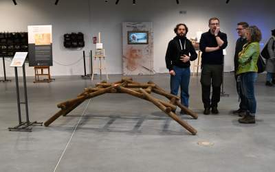 Wystawa machin Leonrda w Muzeum Inżynierii Miejskiej Hangar Czyzyny - zdjęcie 5