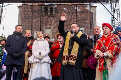Orszak Trzech Króli w Krakowie: tłumy na Rynku Głównym - zdjęcie 20