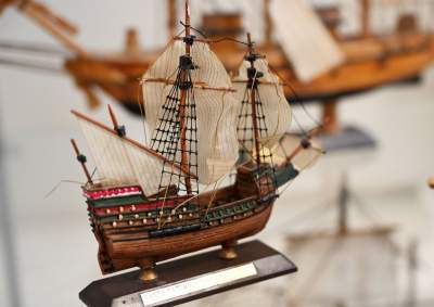 Niesamowite modele żaglowców, do oglądania w Krakowie - zdjęcie 14