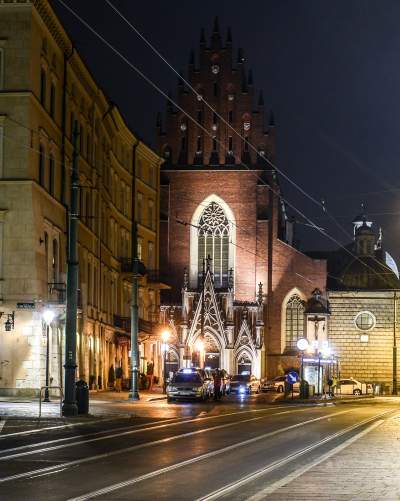 Nocny spacer po Krakowie. Tu zawsze jest pięknie - zdjęcie 10