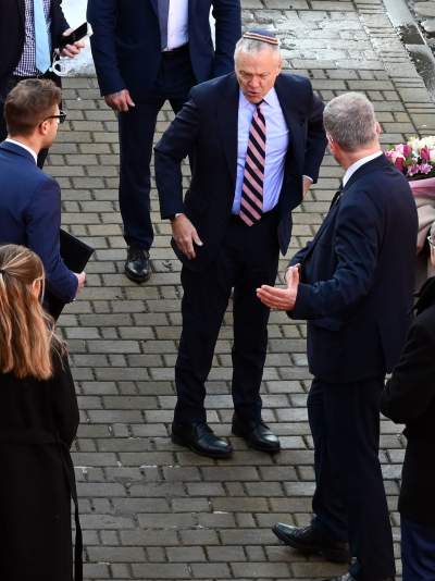 Amerykańska flaga na Kopcu Kościuszki, ambasador USA przeciął wstęgę - zdjęcie 9