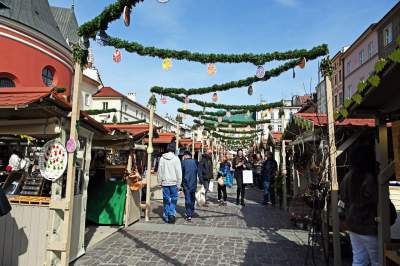 Najbardziej krakowski kiermasz wiosenny, na Małym Rynku - zdjęcie 3