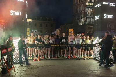 Niesamowita atmosfera nocnego biegania w Krakowie - zdjęcie 10
