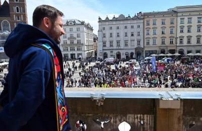 Studenci przedstawili swoje żądania. Barwny pochód przeszedł przez Kraków - zdjęcie 19
