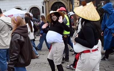 Studenci przedstawili swoje żądania. Barwny pochód przeszedł przez Kraków - zdjęcie 7