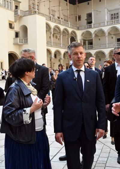 Premier Węgier Peter Magyar w Krakowie. Wraca przyjaźń - zdjęcie 33