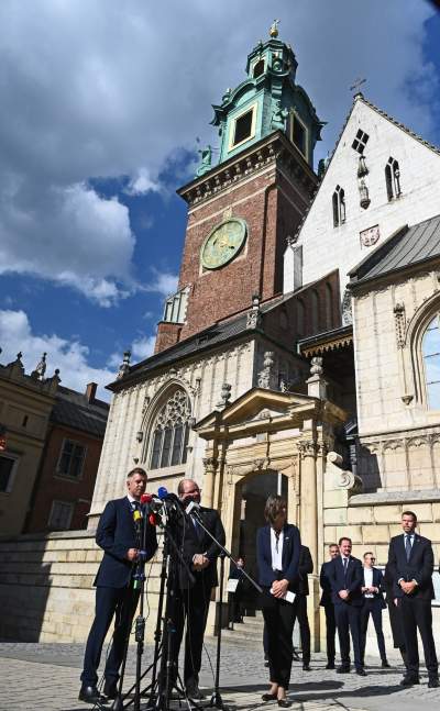 Premier Węgier Peter Magyar w Krakowie. Wraca przyjaźń - zdjęcie 22
