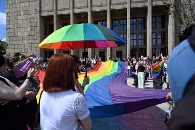 "Nie rzucim ziemi". Tak wyglądał 22. Marsz Równości w Krakowie - zdjęcie 16