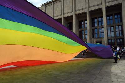 "Nie rzucim ziemi". Tak wyglądał 22. Marsz Równości w Krakowie - zdjęcie 11