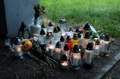 Godzina ciszy w miejscu tragedii. Protest mieszkańców Krakowa - zdjęcie 4