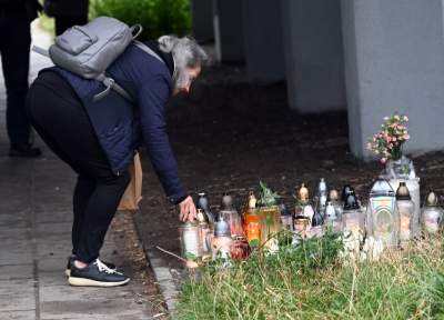 Godzina ciszy w miejscu tragedii. Protest mieszkańców Krakowa - zdjęcie 1