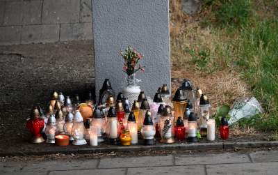 Godzina ciszy w miejscu tragedii. Protest mieszkańców Krakowa - zdjęcie 16
