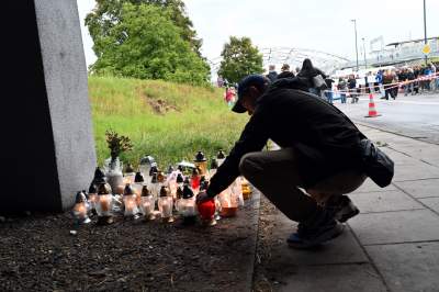 Godzina ciszy w miejscu tragedii. Protest mieszkańców Krakowa - zdjęcie 15