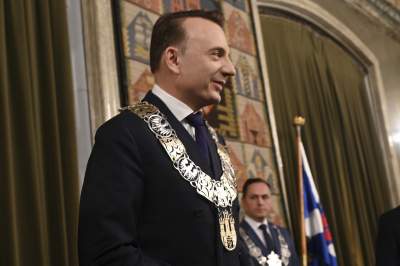 Łukasz Gibała nowym prezydentem Krakowa. Tak wyglądało zaprzysiężenie - zdjęcie 26