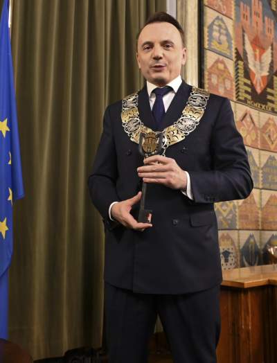 Łukasz Gibała nowym prezydentem Krakowa. Tak wyglądało zaprzysiężenie - zdjęcie 29