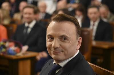 Łukasz Gibała nowym prezydentem Krakowa. Tak wyglądało zaprzysiężenie - zdjęcie 13