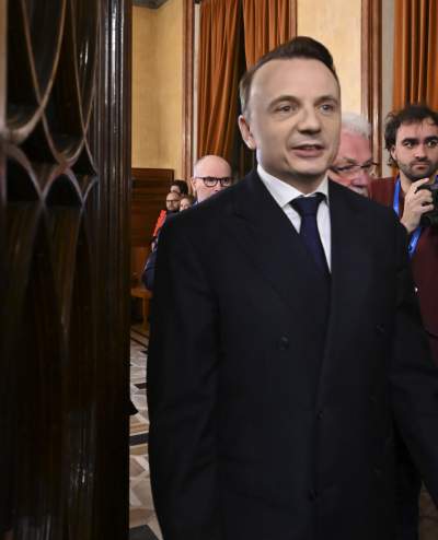 Łukasz Gibała nowym prezydentem Krakowa. Tak wyglądało zaprzysiężenie - zdjęcie 7