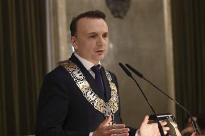 Łukasz Gibała nowym prezydentem Krakowa. Tak wyglądało zaprzysiężenie - zdjęcie 34