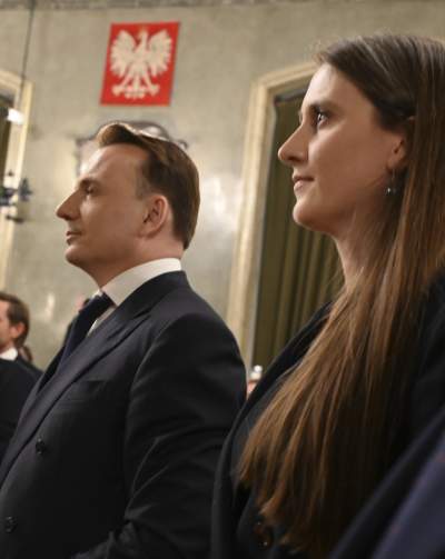 Łukasz Gibała nowym prezydentem Krakowa. Tak wyglądało zaprzysiężenie - zdjęcie 15