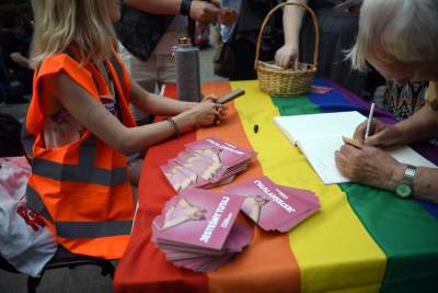 Takiej manifestacji przed magistratem jeszcze nie było - zdjęcie 1