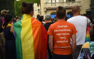 Takiej manifestacji przed magistratem jeszcze nie było - zdjęcie 16