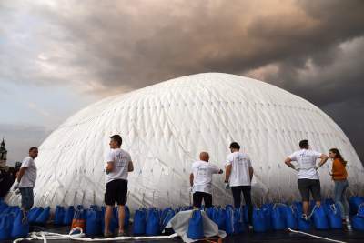 Balon nad Wisłą pokaże stan powietrza w Krakowie - zdjęcie 6