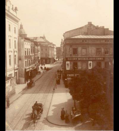 Ulica Grodzka z 1908 roku.