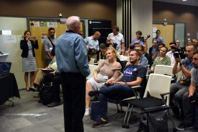 Ma 87 lat, był na Księżycu, jest w świetnej formie i odwiedził Kraków - zdjęcie 4