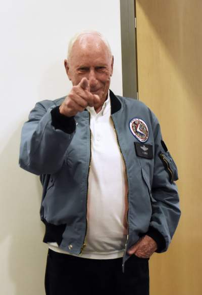 Ma 87 lat, był na Księżycu, jest w świetnej formie i odwiedził Kraków - zdjęcie 7