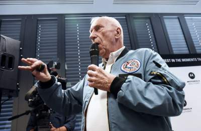 Ma 87 lat, był na Księżycu, jest w świetnej formie i odwiedził Kraków - zdjęcie 14