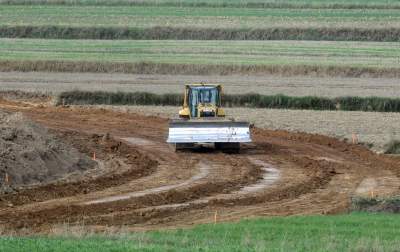Start budowy S7 między Szczepanowicami i Widomą (11.09.2019)  fot. Marek Lasyk - zdjęcie 2