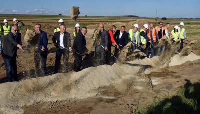 Start budowy S7 między Szczepanowicami i Widomą (11.09.2019) fot. Marek Lasyk - zdjęcie 11