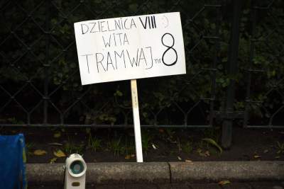 Wstali wcześnie rano w niedzielę by powitać go chlebem i solą... - zdjęcie 6